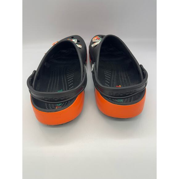 7-Eleven x Crocs Exclusive 7-11 Black Classic Clog Men's Size 12 - Picture 5 of 11